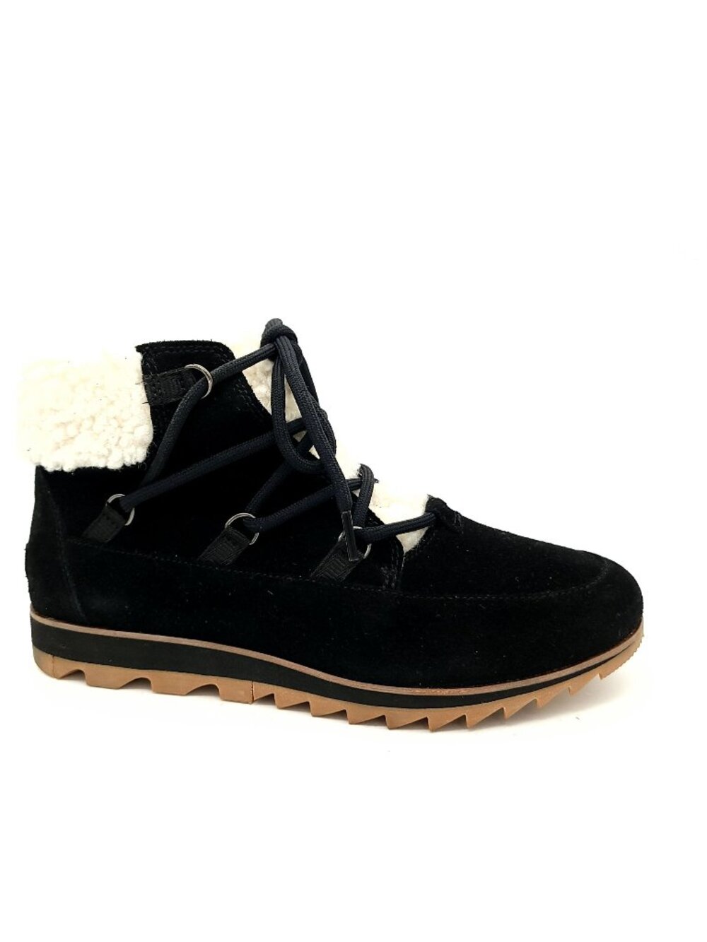 NEW Sorel Harlow Lace Cozy Boots Outdoors Boho Chic Gorpcore Suede Womens 10.5